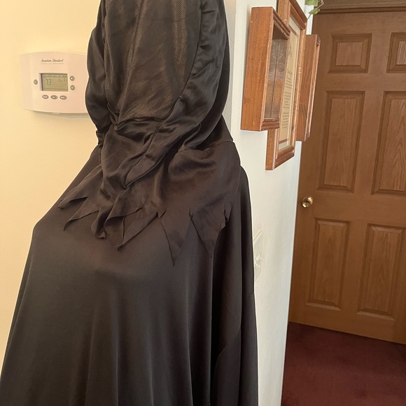 Black is black costume with hood that can still see out size up to 3X-2 pieces - Picture 3 of 9